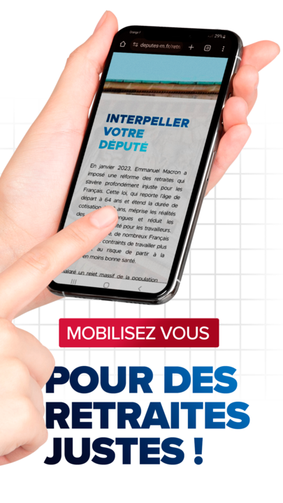 Mobilisez-vous pour des retraites justes !